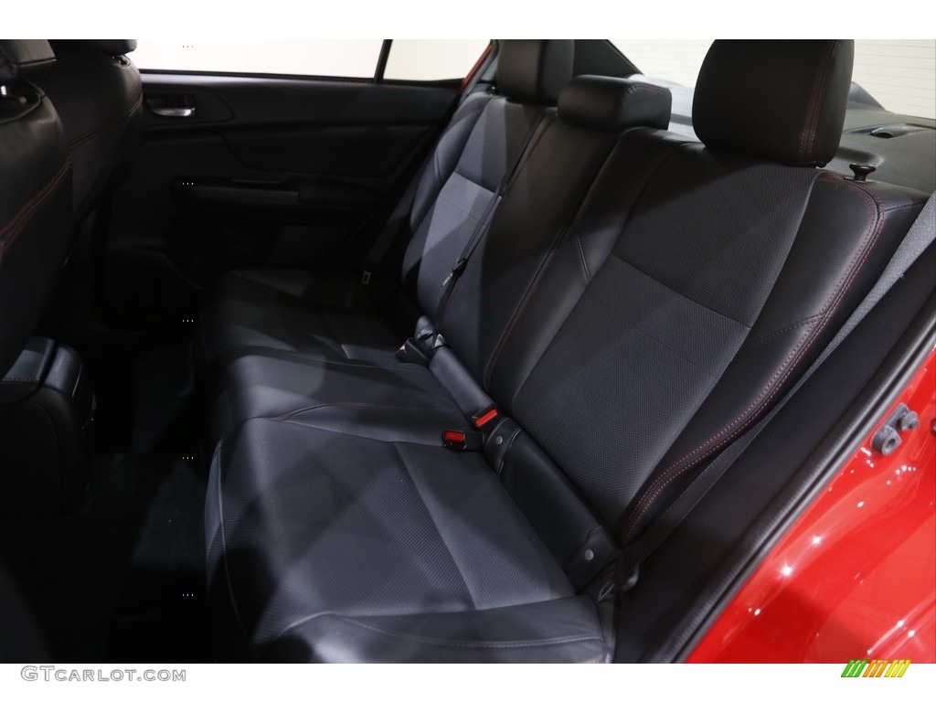 2016 WRX Limited - Pure Red / Carbon Black photo #24