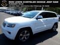 Bright White 2015 Jeep Grand Cherokee Overland 4x4