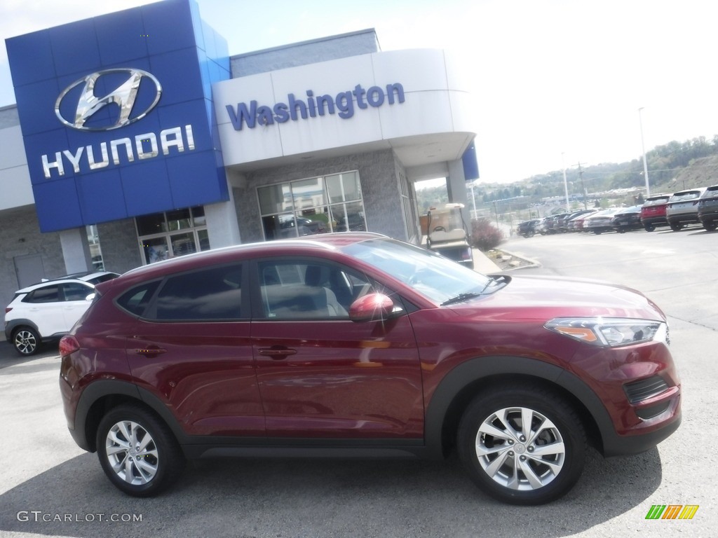 2020 Tucson Value AWD - Gemstone Red / Black photo #2