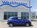 2019 Aegean Blue Metallic Honda HR-V EX AWD  photo #2
