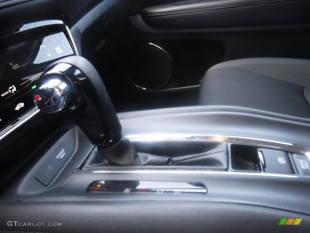 2019 HR-V EX AWD - Aegean Blue Metallic / Black photo #17