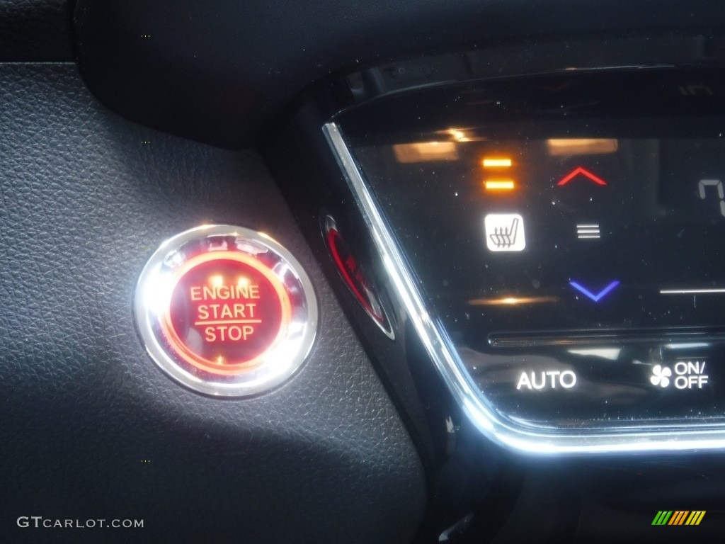 2019 HR-V EX AWD - Aegean Blue Metallic / Black photo #18