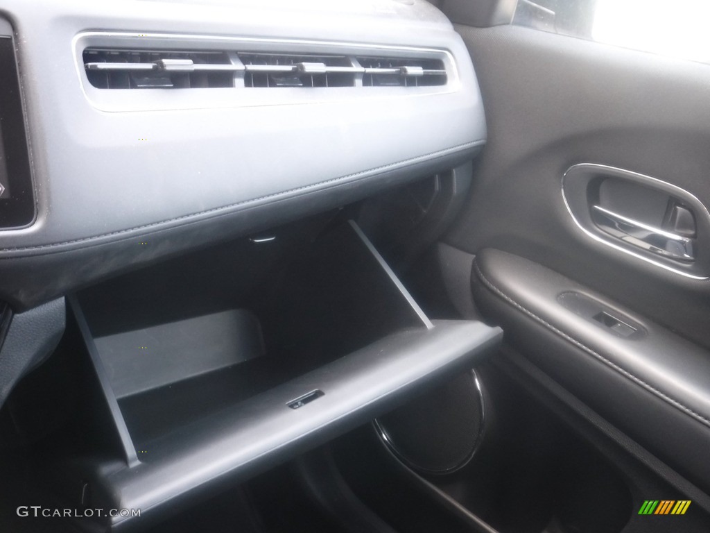 2019 HR-V EX AWD - Aegean Blue Metallic / Black photo #23