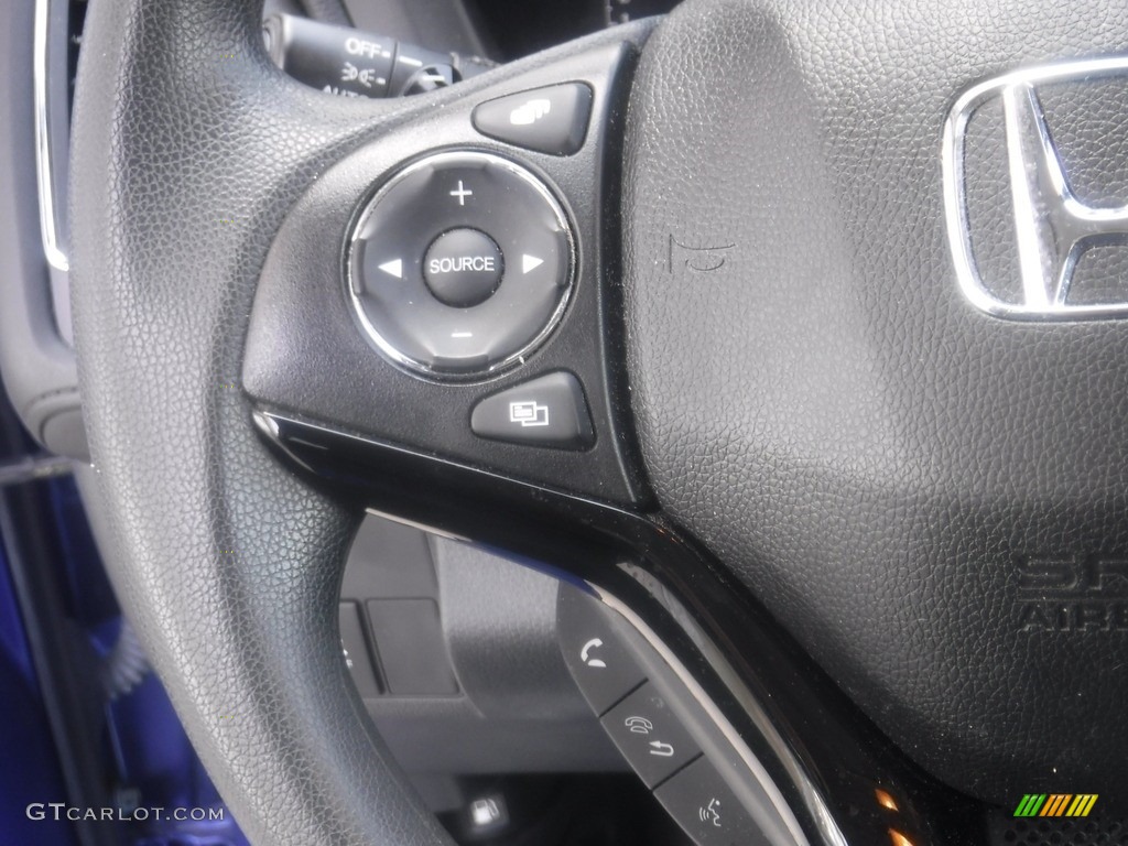 2019 HR-V EX AWD - Aegean Blue Metallic / Black photo #24