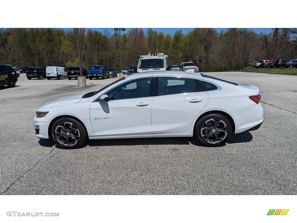 2022 Malibu LT - Summit White / Jet Black photo #2