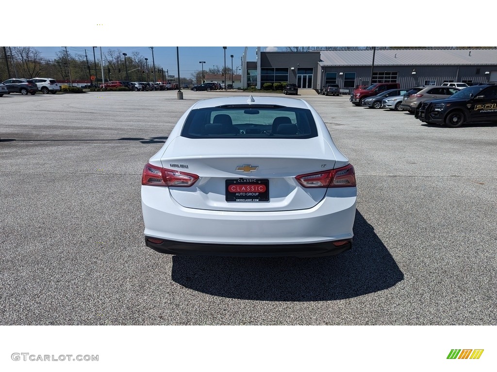 2022 Malibu LT - Summit White / Jet Black photo #4
