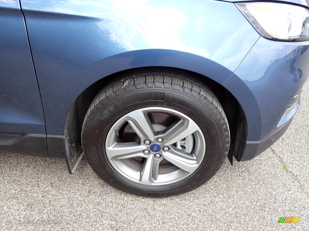2019 Edge SEL AWD - Blue Metallic / Ebony photo #5