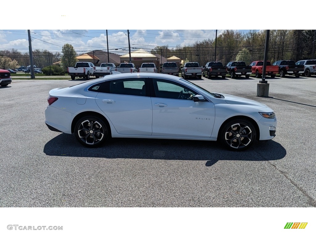 2022 Malibu LT - Summit White / Jet Black photo #6