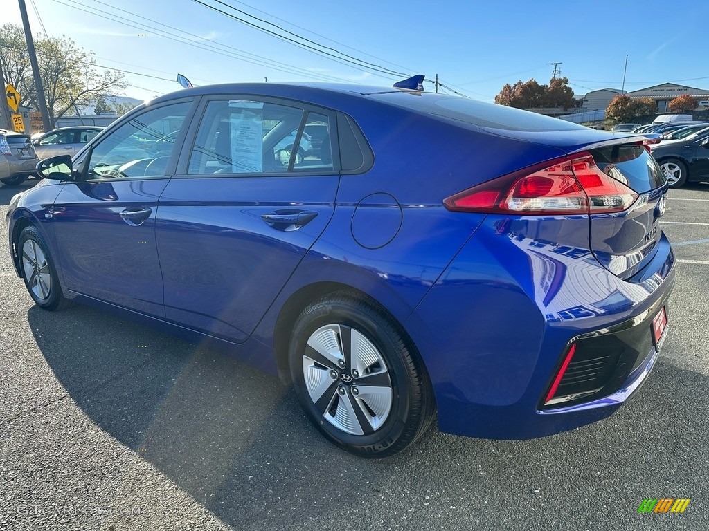 2019 Ioniq Hybrid Blue - Intense Blue / Black photo #4