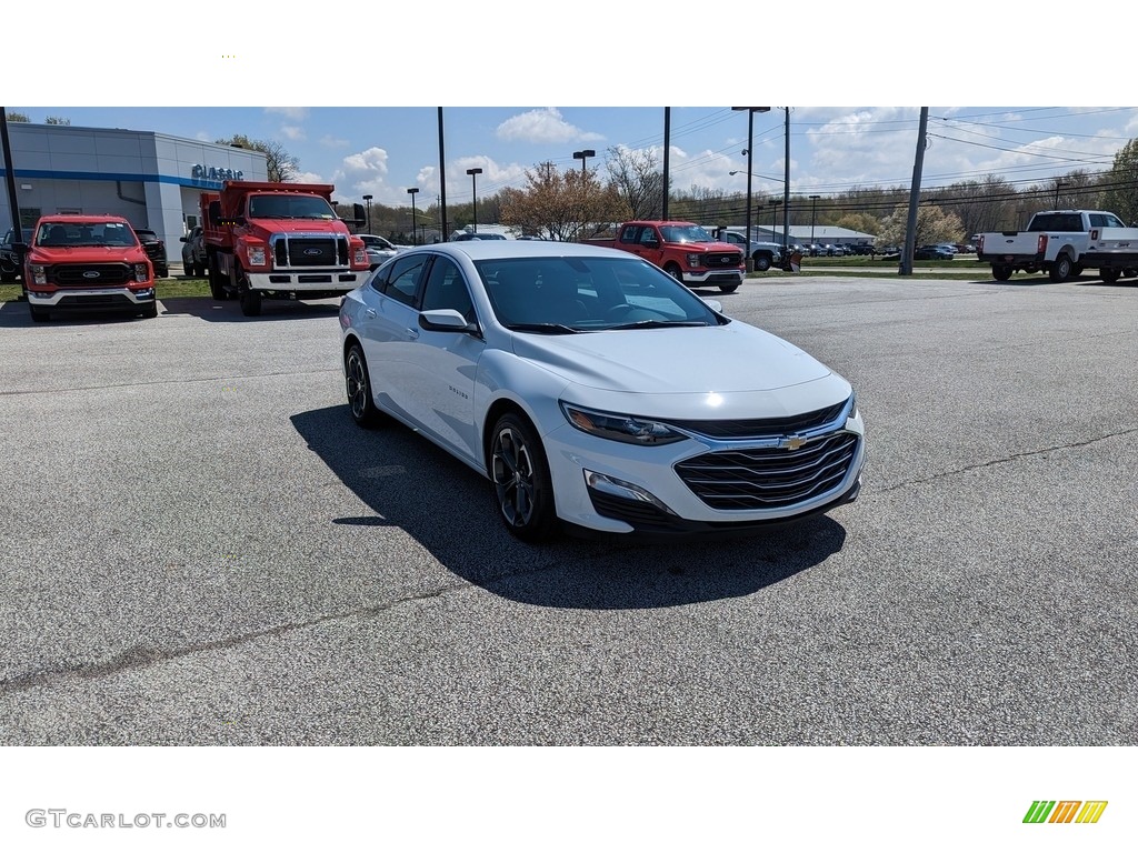 2022 Malibu LT - Summit White / Jet Black photo #7