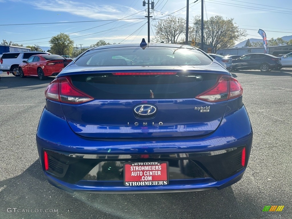 2019 Ioniq Hybrid Blue - Intense Blue / Black photo #5