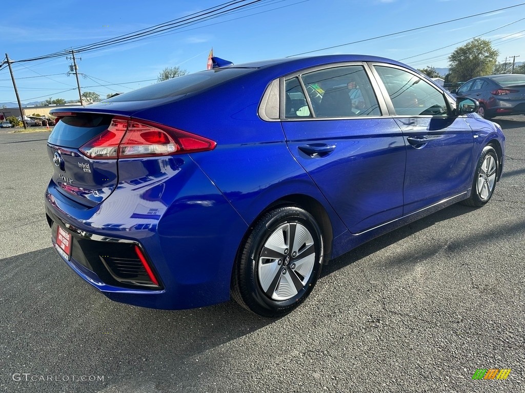 2019 Ioniq Hybrid Blue - Intense Blue / Black photo #6