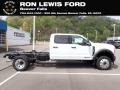2023 Oxford White Ford F550 Super Duty XLT Crew Cab 4x4 Chassis  photo #1