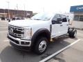 2023 Oxford White Ford F550 Super Duty XLT Crew Cab 4x4 Chassis  photo #4