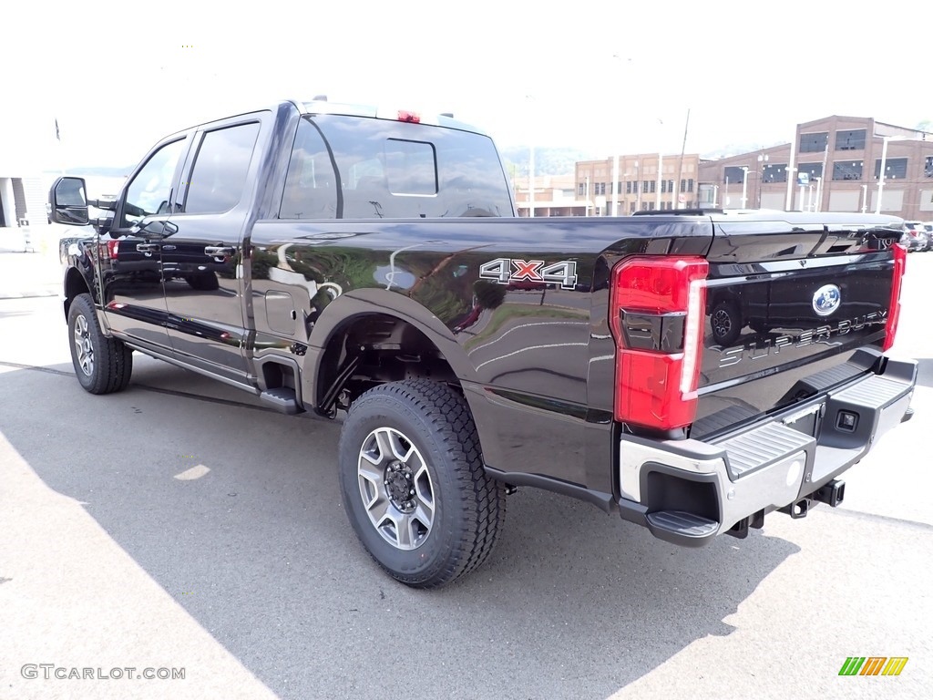 Agate Black Metallic 2023 Ford F250 Super Duty XLT Crew Cab 4x4 Exterior Photo #146015964