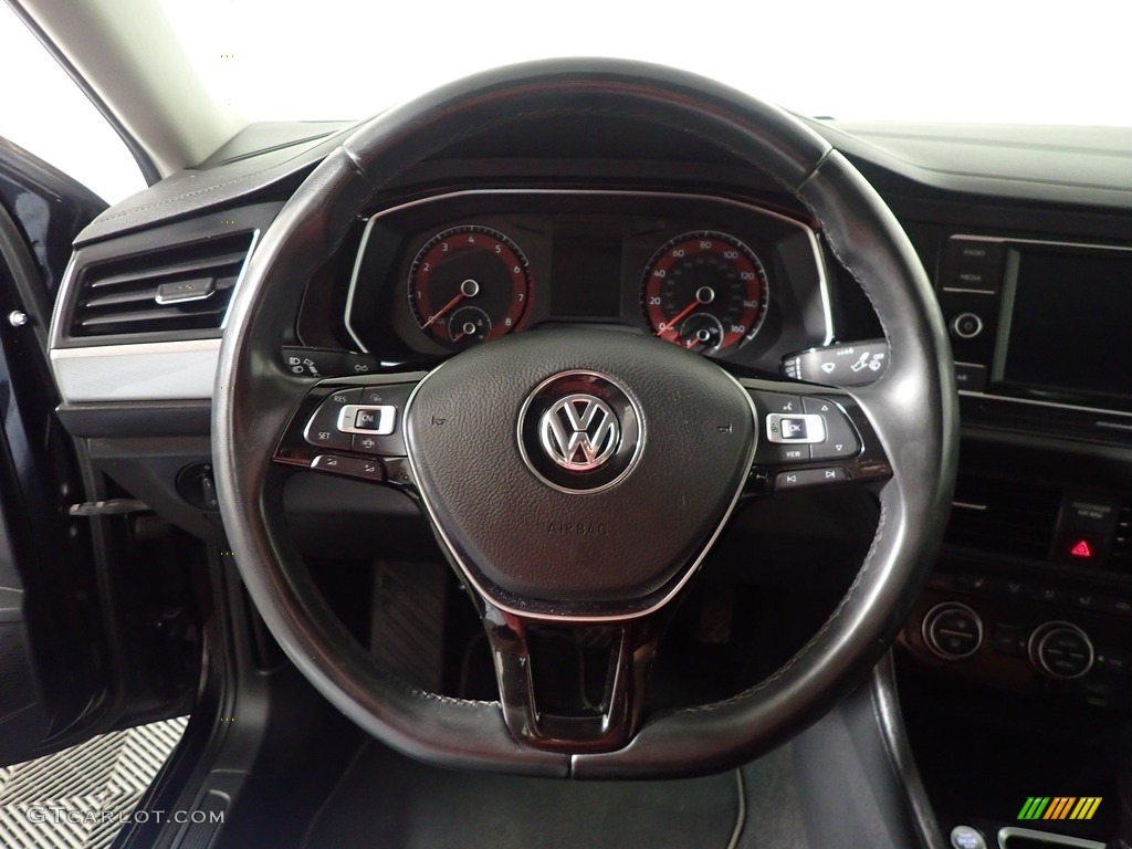 2019 Jetta SE - Black / Titan Black photo #26