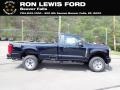 Antimatter Blue Metallic - F350 Super Duty XL Regular Cab 4x4 Photo No. 1