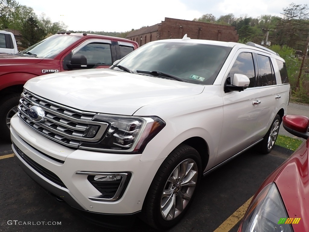 2019 Expedition Limited 4x4 - Oxford White / Ebony photo #1