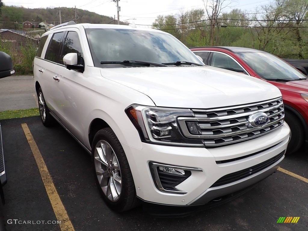 2019 Expedition Limited 4x4 - Oxford White / Ebony photo #3