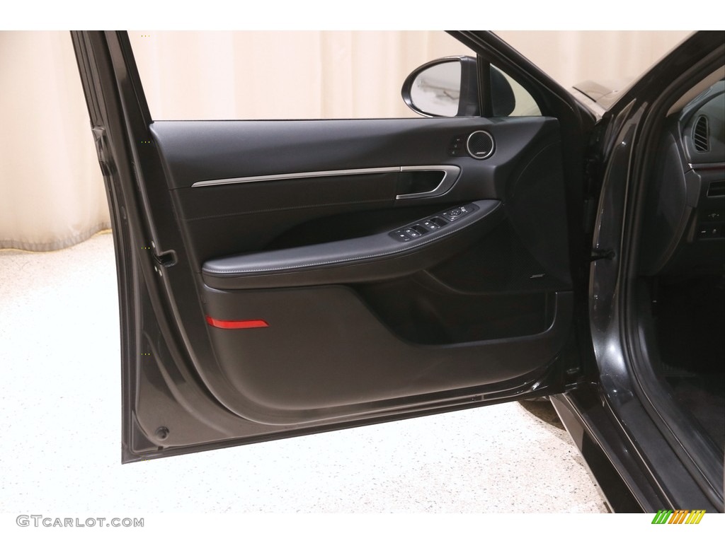 2021 Sonata Limited - Portofino Gray / Black photo #4