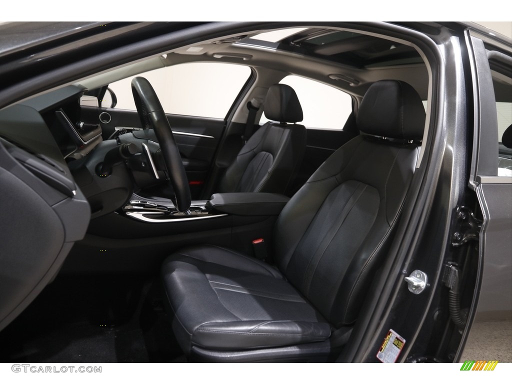 2021 Sonata Limited - Portofino Gray / Black photo #5