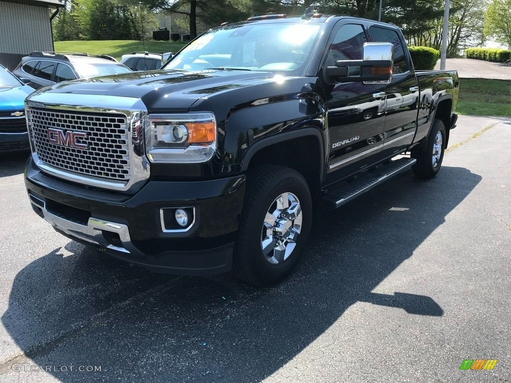 2016 Sierra 3500HD Denali Crew Cab 4x4 - Onyx Black / Jet Black photo #2