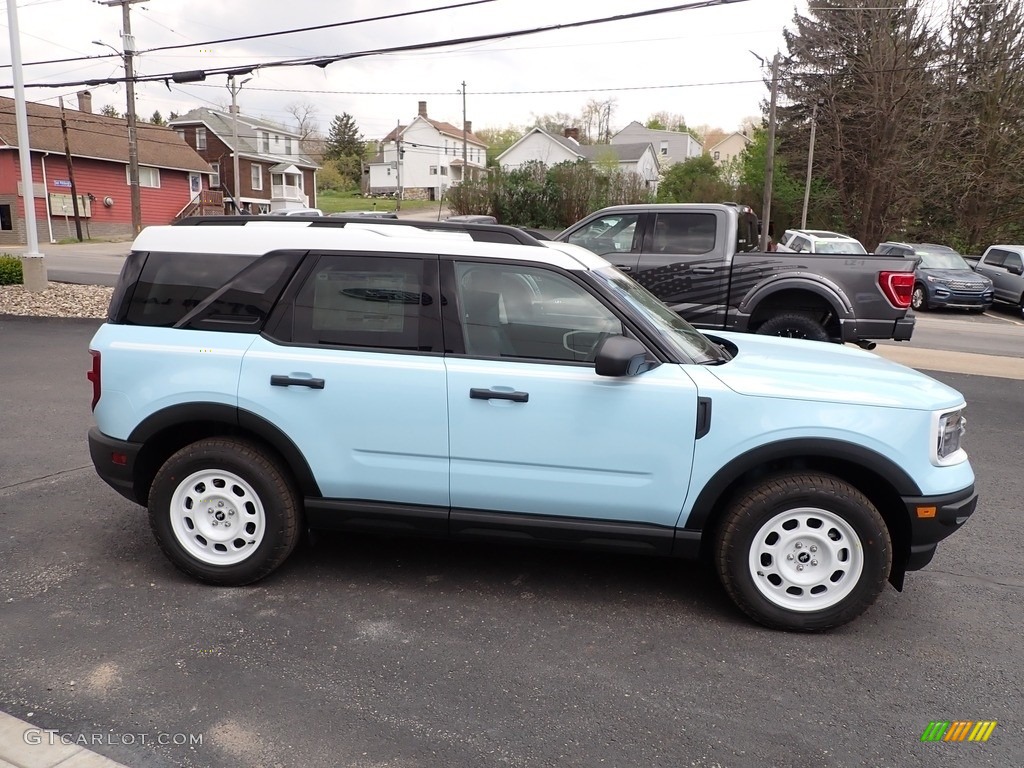 Robins Egg Blue 2023 Ford Bronco Sport Heritage Limited 4x4 Exterior Photo #146016822