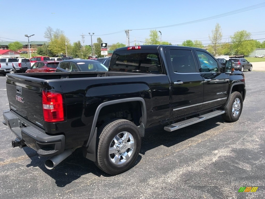 2016 Sierra 3500HD Denali Crew Cab 4x4 - Onyx Black / Jet Black photo #6