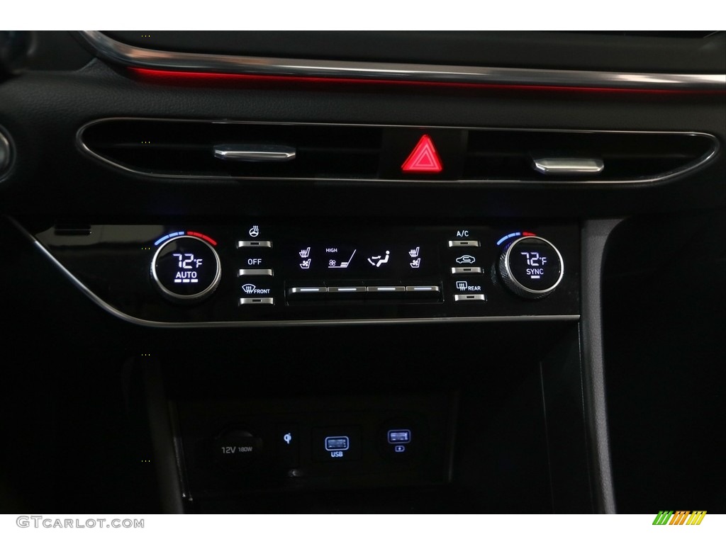 2021 Sonata Limited - Portofino Gray / Black photo #14