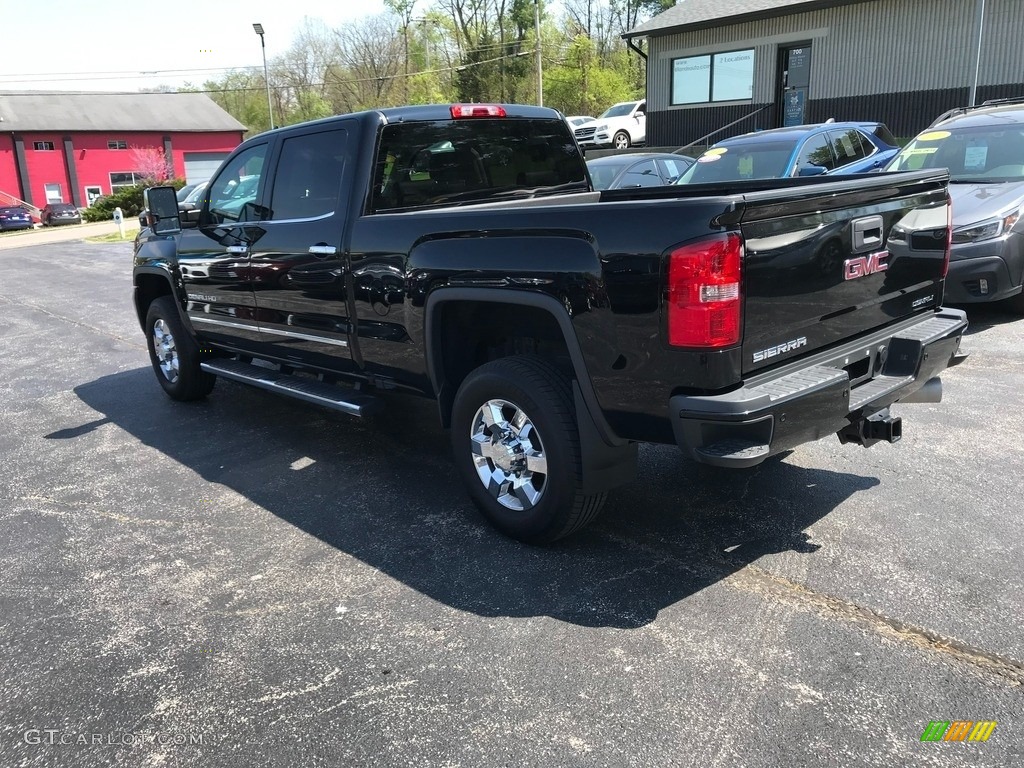 2016 Sierra 3500HD Denali Crew Cab 4x4 - Onyx Black / Jet Black photo #9