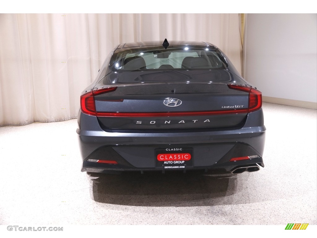 2021 Sonata Limited - Portofino Gray / Black photo #20