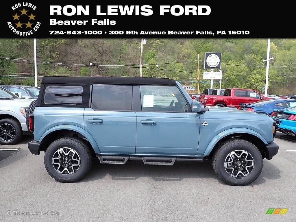 2023 Bronco Outer Banks 4X4 4-Door - Area 51 / Roast/Black Onyx photo #1