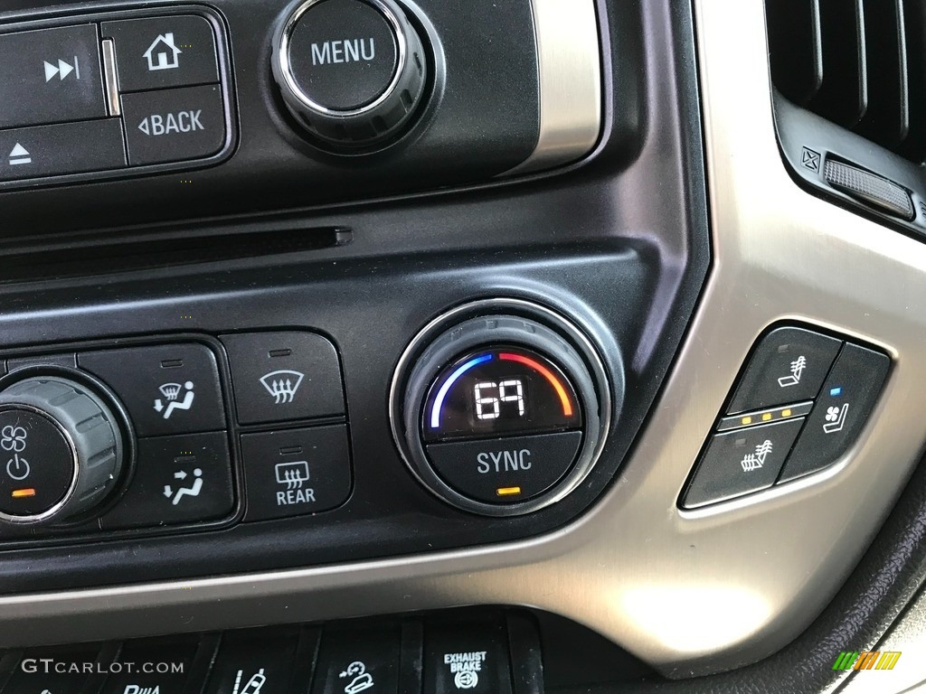 2016 GMC Sierra 3500HD Denali Crew Cab 4x4 Controls Photo #146017269