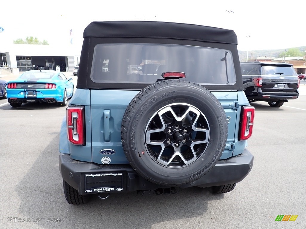 2023 Bronco Outer Banks 4X4 4-Door - Area 51 / Roast/Black Onyx photo #7