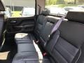 2016 GMC Sierra 3500HD Jet Black Interior Rear Seat Photo