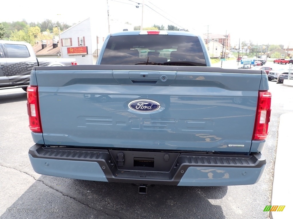 2023 F150 XLT SuperCrew 4x4 - Area 51 Blue / Black photo #4