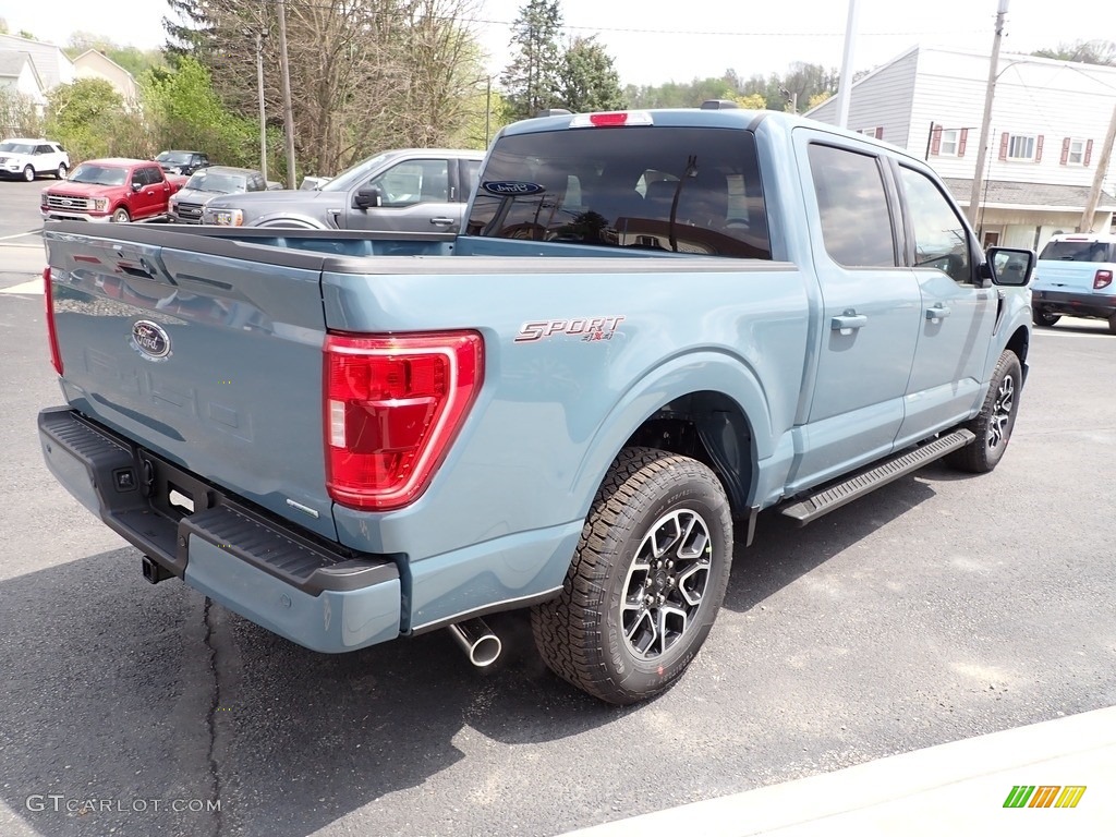 2023 F150 XLT SuperCrew 4x4 - Area 51 Blue / Black photo #5