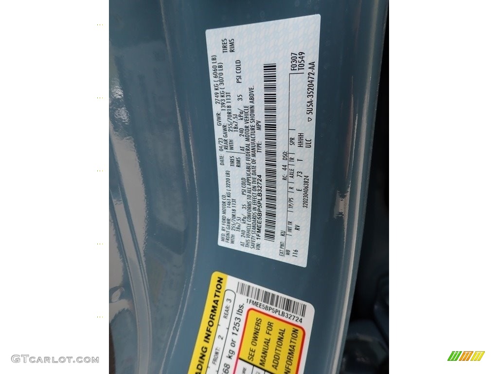 2023 Bronco Color Code KU for Area 51 Photo #146017608