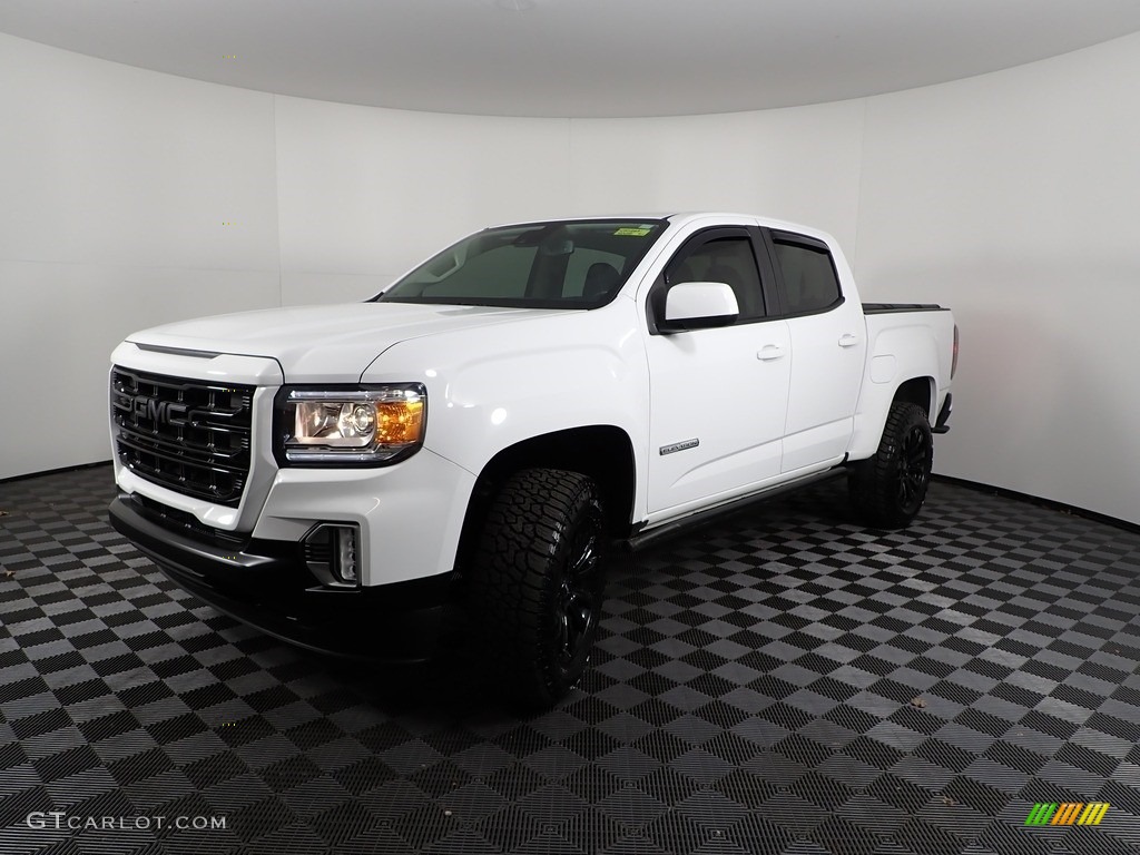 2022 Canyon Elevation Crew Cab 4WD - Summit White / Jet Black photo #6