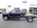 Antimatter Blue Metallic 2023 Ford F350 Super Duty XLT Crew Cab 4x4 Chassis Exterior