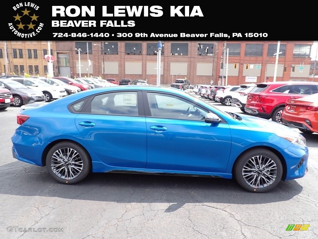 2023 Forte GT-Line - Sporty Blue / Black photo #1