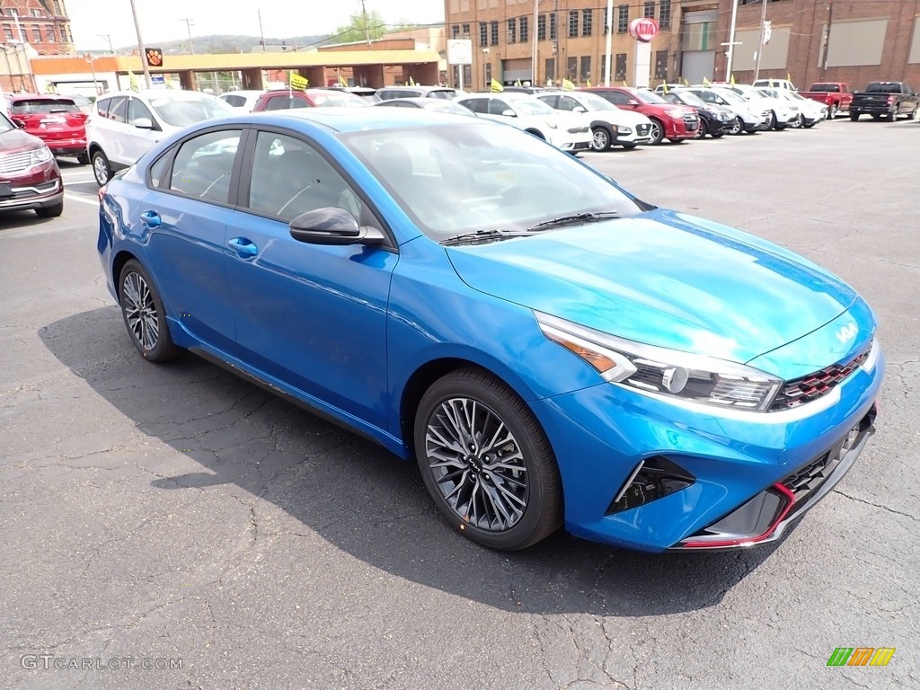 2023 Forte GT-Line - Sporty Blue / Black photo #2