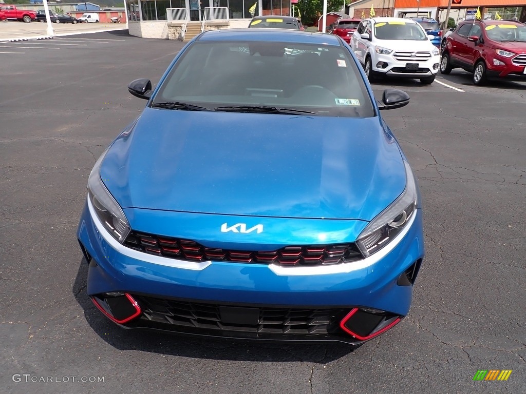 2023 Forte GT-Line - Sporty Blue / Black photo #3