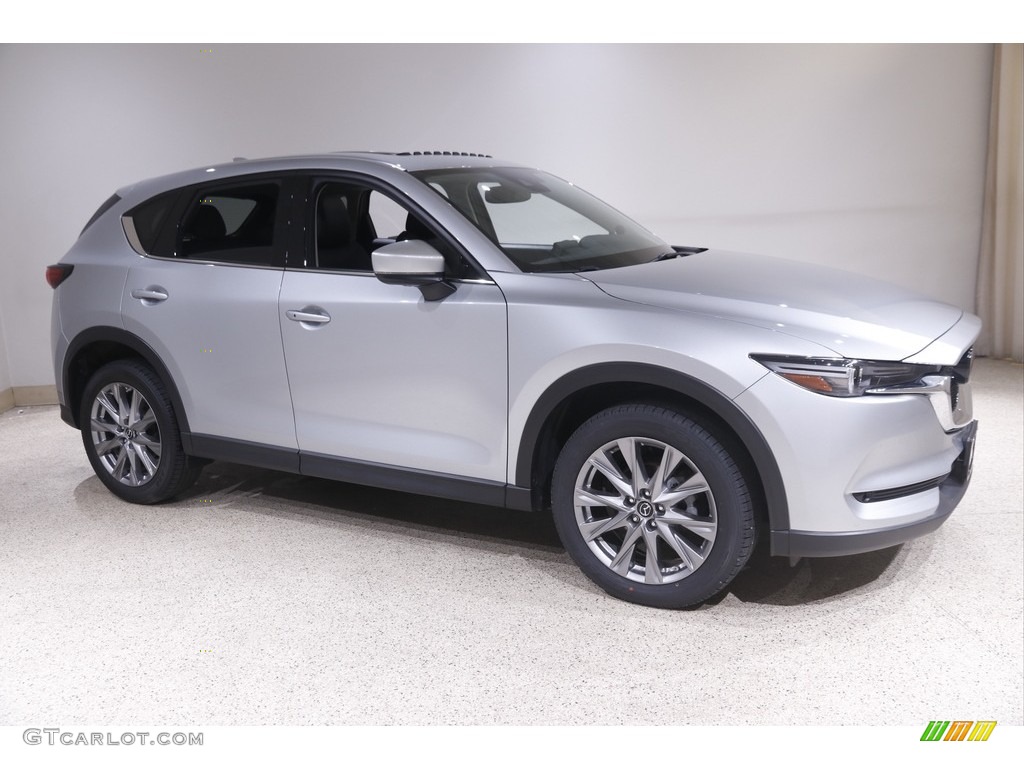 Sonic Silver Metallic 2020 Mazda CX-5 Grand Touring AWD Exterior Photo #146018130