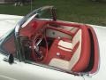Red/White 1956 Ford Thunderbird Roadster Interior Color