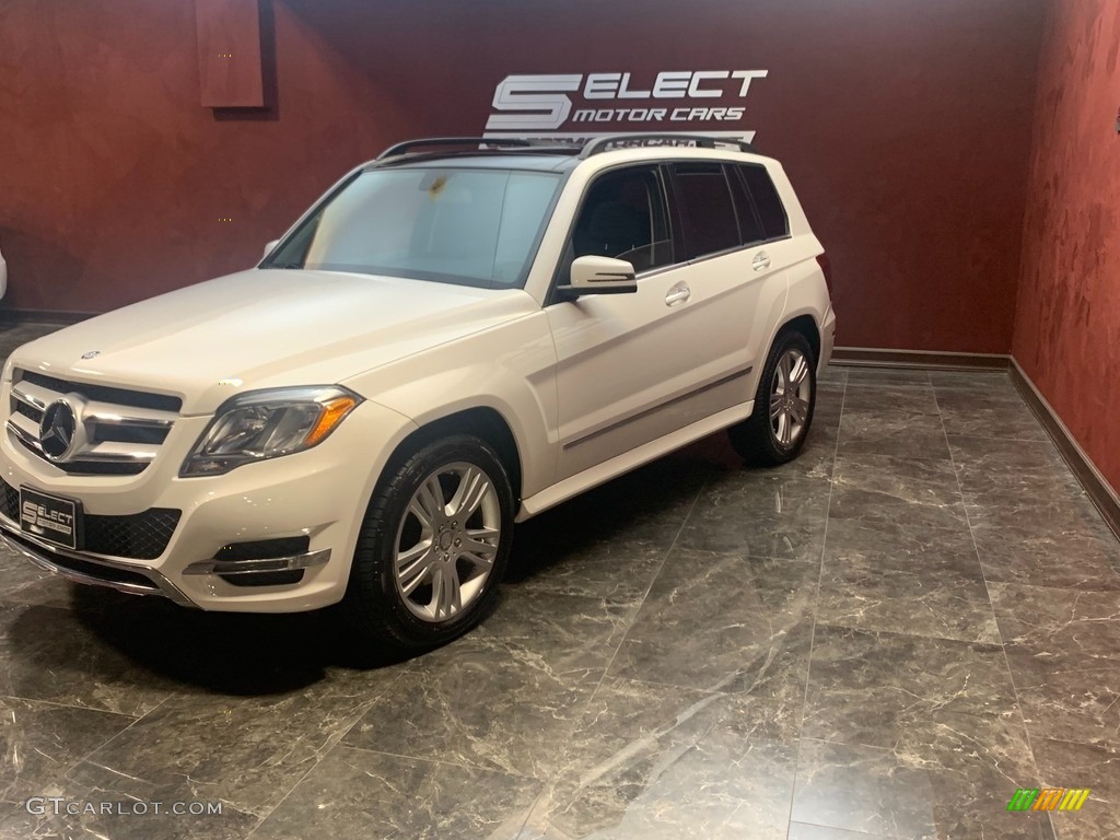 2014 GLK 350 4Matic - Polar White / Black photo #6