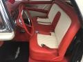 1956 Ford Thunderbird Red/White Interior Front Seat Photo
