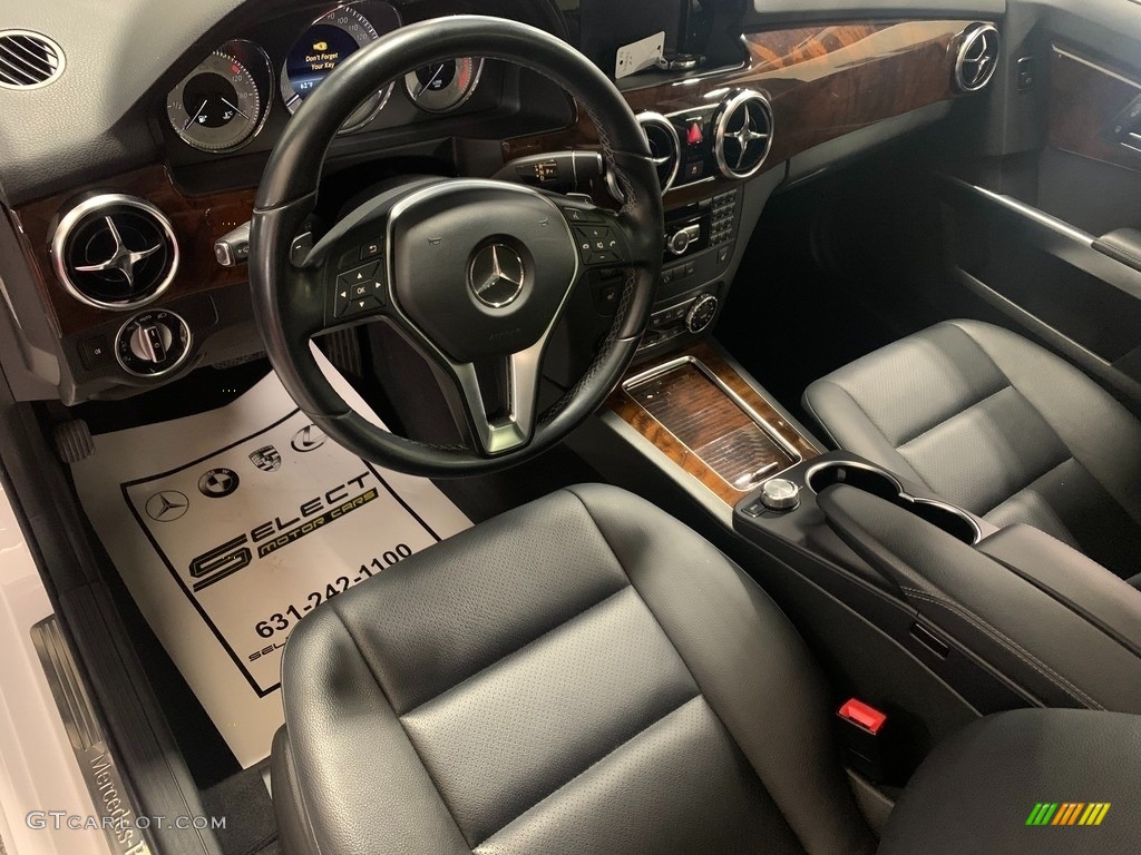 2014 GLK 350 4Matic - Polar White / Black photo #8