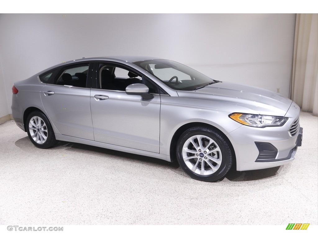 2020 Fusion Hybrid SE - Iconic Silver / Ebony photo #1