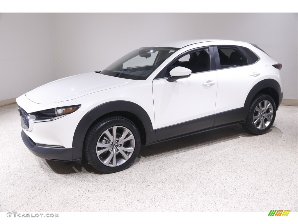 2020 CX-30 Select AWD - Snowflake White Pearl Mica / Black photo #3